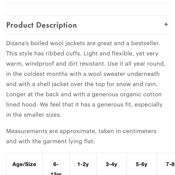 Disana boiled wool jacket - Picture 5 of 5